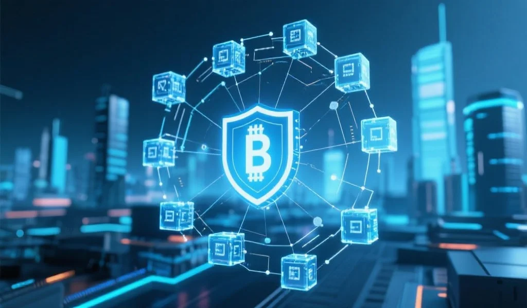 区块链技术网络图